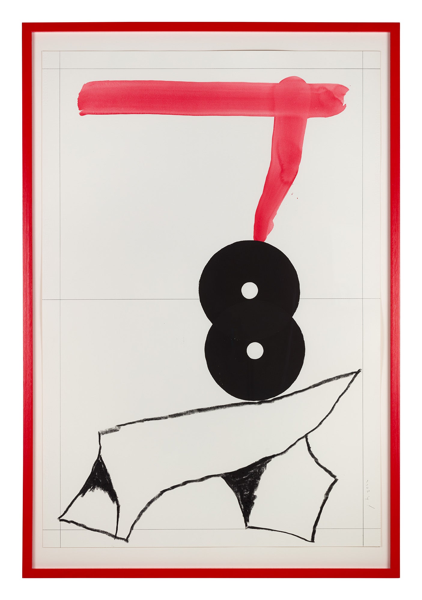 TRIFFID #2 (RED) ii, 2022