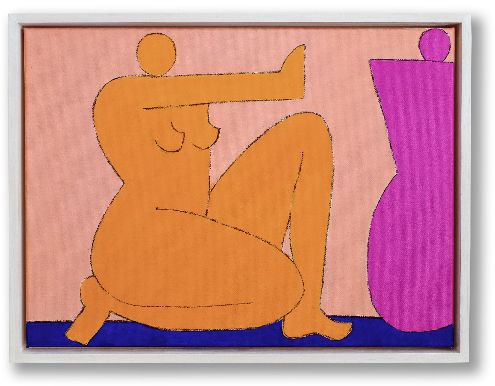 Orange Figure, 2021