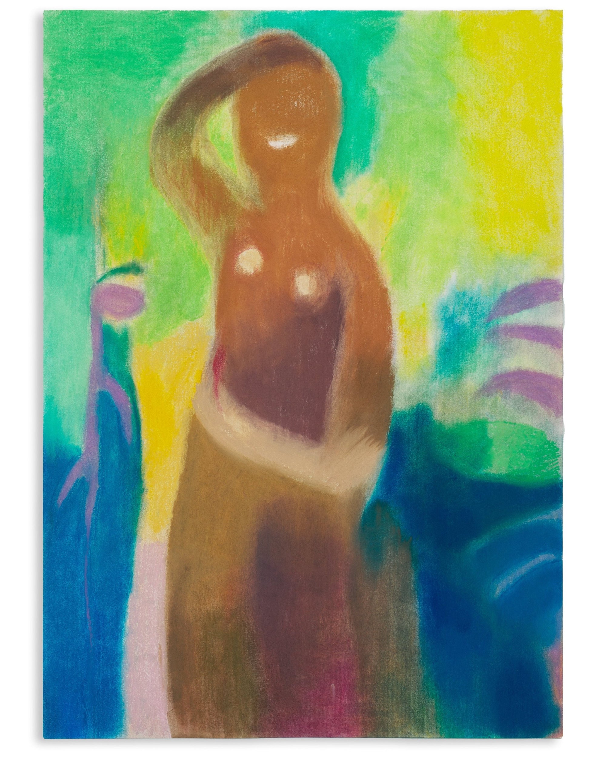 Bathing (with rose), 2024