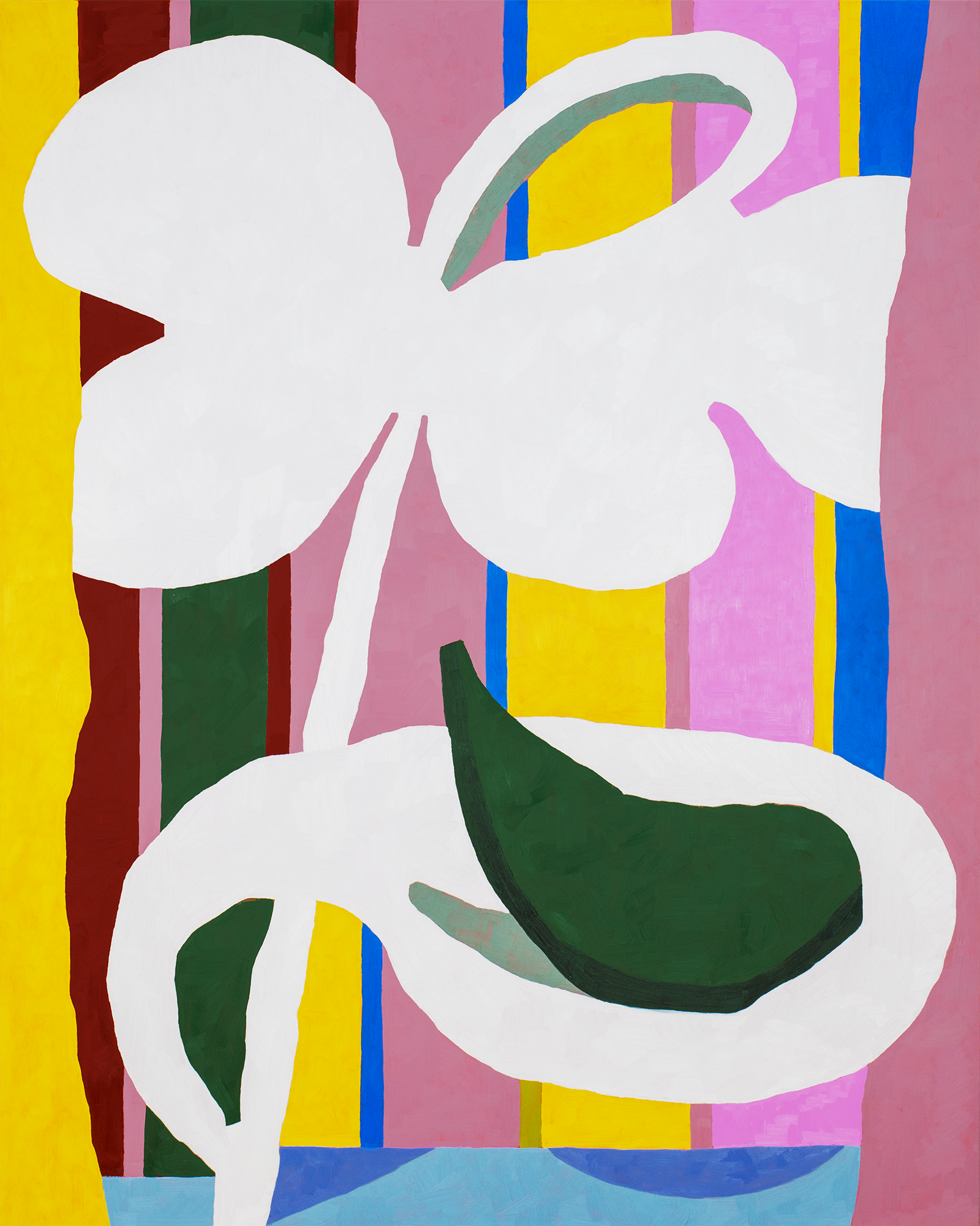 Flower with Leaf, 2021